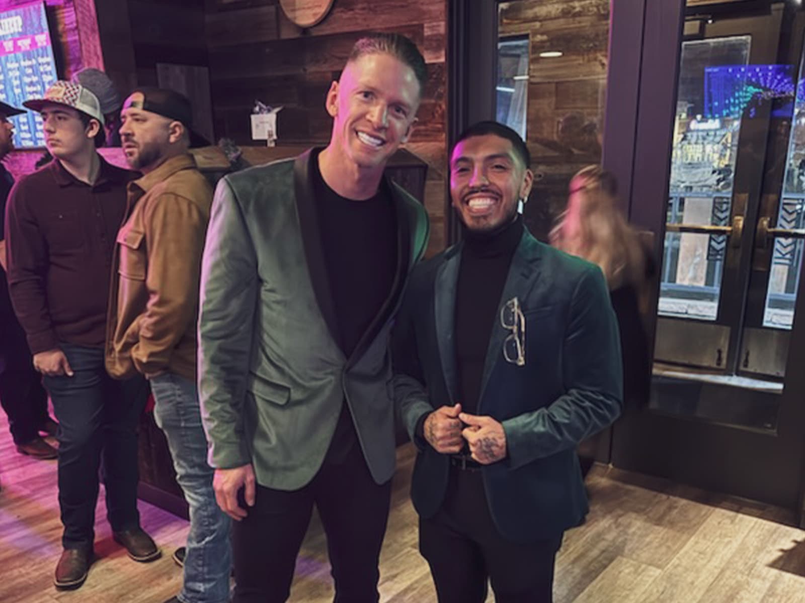 UQUAL leadership team at a company event